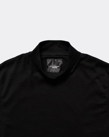 Mockneck Knit Tshirt