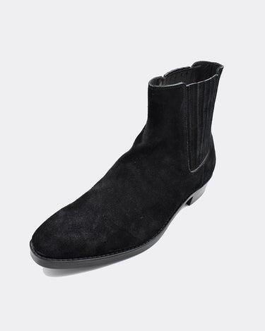 Suede Leather Western Side Gore Boots