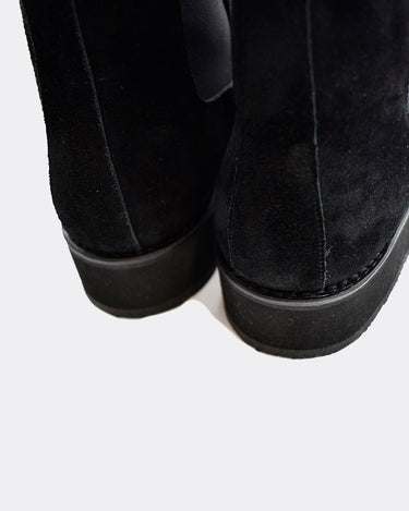 Suede Leather Side Gore Boots