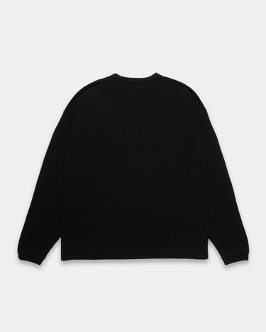 EF.Wool Interlock Crewneck L/S Pullover