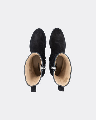 Officine Creative | MINEDENIM "Suede Side Zip Boots"