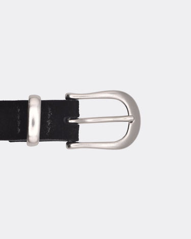 Suede Leather Studs Belt
