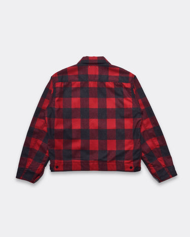 PENDLETON W.Plaid Zipup Work JKT