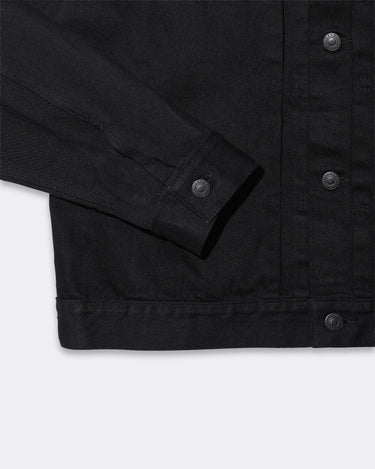 Black Denim Classic Trucker Jacket TYPE-1 OWS