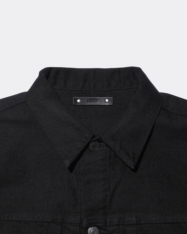 Black Denim Classic Trucker Jacket TYPE-2 OWS