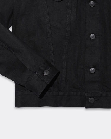 Black Denim Classic Trucker Jacket TYPE-3 OWS