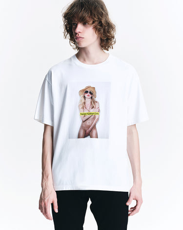 Mike Dowson Naked Summer Girl Photo Tee by STIE-lo