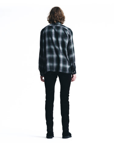 T.Rayon Ombre Open Collar Shirt