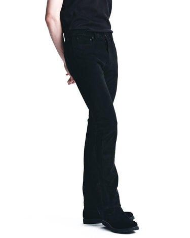 Goat Suede Bonding Slim 5pocket Pants