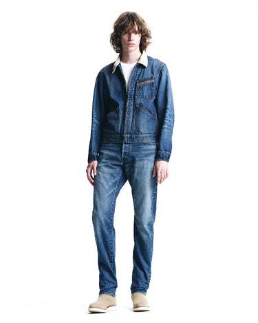 Denim Zipup Trucker Jacket USD