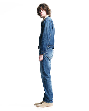 Denim Zipup Trucker Jacket USD