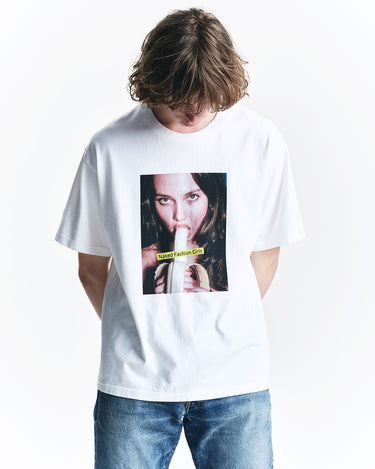 Mike Dowson Holding a Banana Girl Photo Tee by STIE-lo