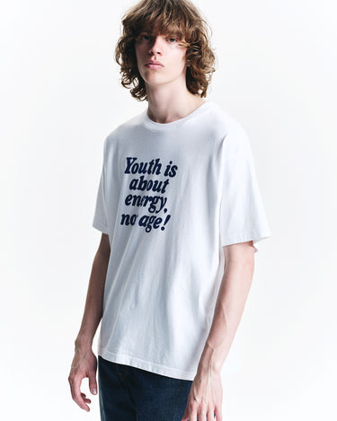 Youth is about energy Crewneck Tee