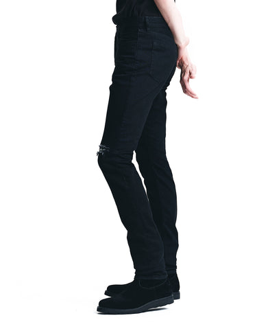 119 Black STR Denim S.Slim Jeans KST