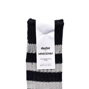 decka × MINEDENIM Border Rib SOX