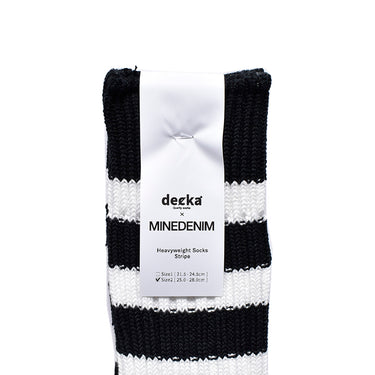 decka × MINEDENIM Border Rib SOX