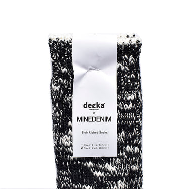 decka × MINEDENIM Melange Rib SOX