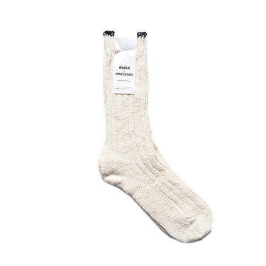 decka × MINEDENIM Melange Rib SOX