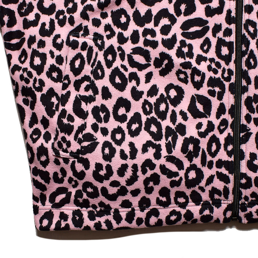 Lips Leopard Fleece Big BZ  PNK  完売品サイズ1