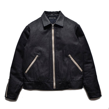 Black Coating Denim Riders JKT