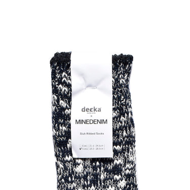 decka × MINEDENIM Melange Rib SOX