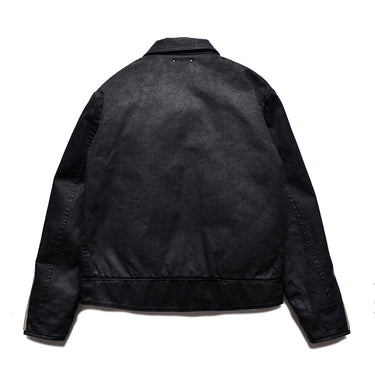 Black Coating Denim Riders JKT