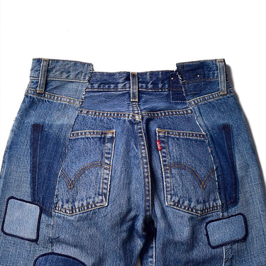OLDPARK×MINEDENIM Rebuild Buggy Denim Crest Jeans