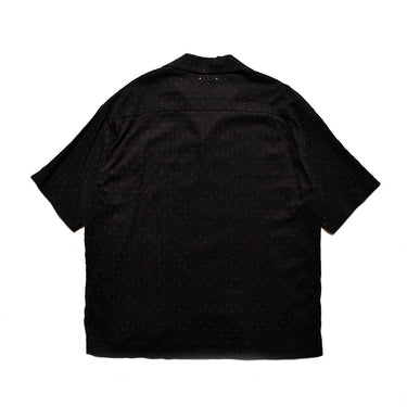 C.R.Silk Dots Open Collar SH