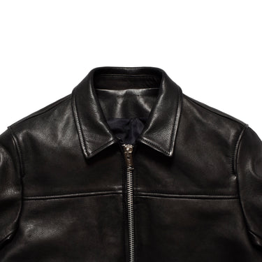 Leather Single Zipup Jacket