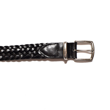 Pull Up Leather Mesh Belt