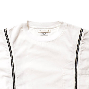 OLD PARK×MINEDENIM Zip Wide Denim T-SH