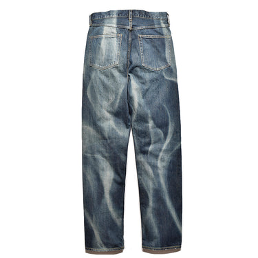 Sunfade Denim L.Straight 5pocket