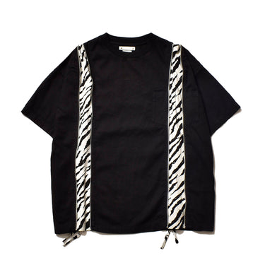 OLD PARK×MINEDENIM Zip Wide Denim T-SH