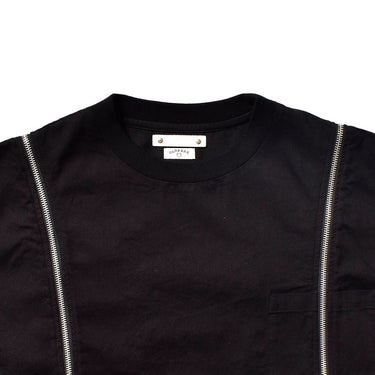 OLD PARK×MINEDENIM Zip Wide Denim T-SH
