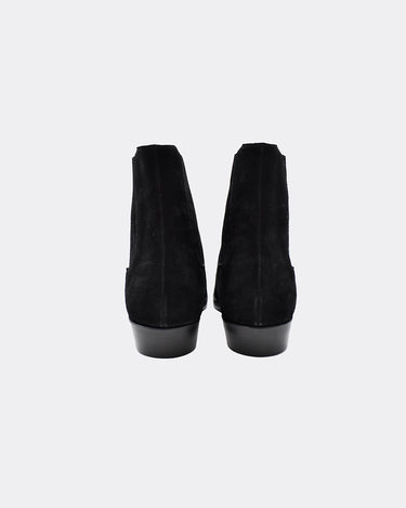 Suede Leather Western Side Gore Boots