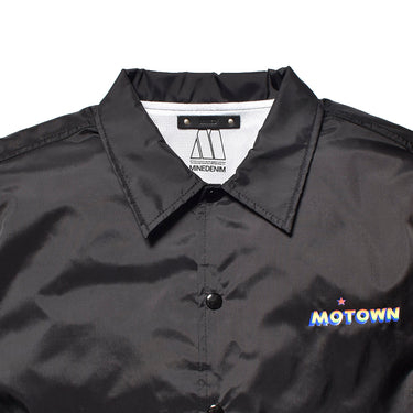 MOTOWN Logo Print Coach JKT