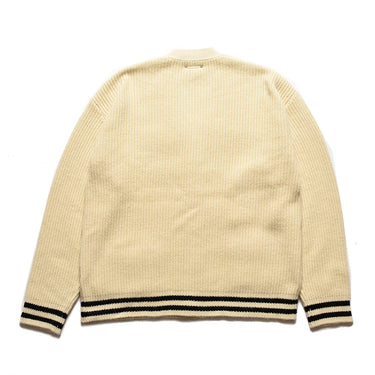 Raccoon Knit Letterd Cardigan