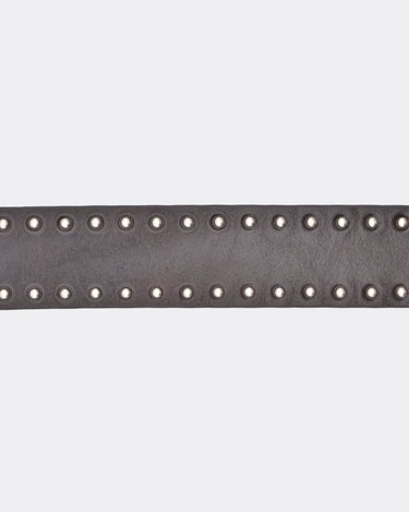 Double Studs Leather Belt