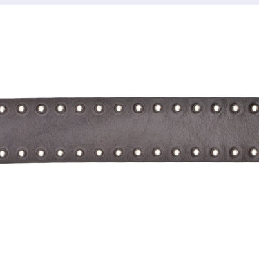 Double Studs Leather Belt