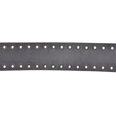 Double Studs Leather Belt