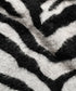 Zebra Mohair Knit Crewneck Pullover