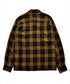 Ry.Wool Check Open Collar SH