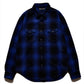 Ombre Check Flannel RF Western SH