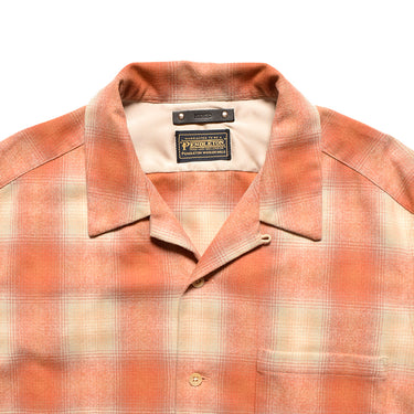 PENDLETON W.Plaid Open Collar SH