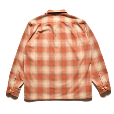 PENDLETON W.Plaid Open Collar SH