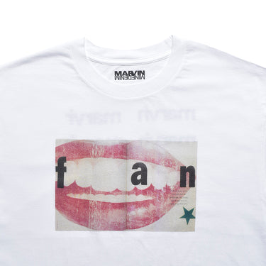 MARVIN × MINEDENIM “Lip” Crewneck T-SH