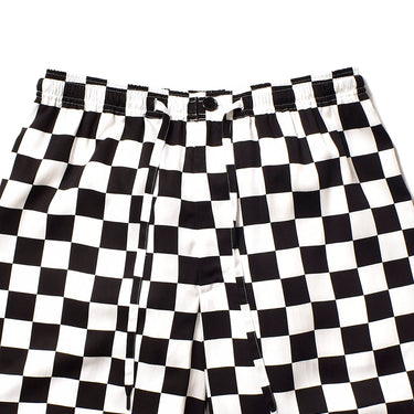 CU.Denim Checker flag Surf Shorts