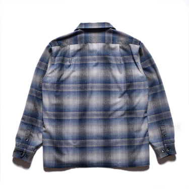 PENDLETON W.Plaid Open Collar SH