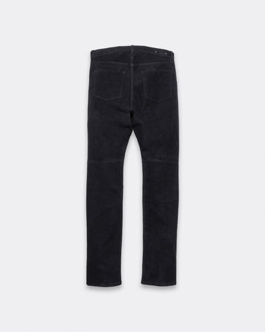 Goat Suede Bonding Slim 5pocket Pants