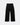Black Corduroy Wide Straight 5pocket Pants